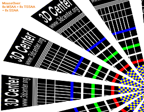 GeForce GTX 480: 8x MSAA + 8x TSSAA (tn)